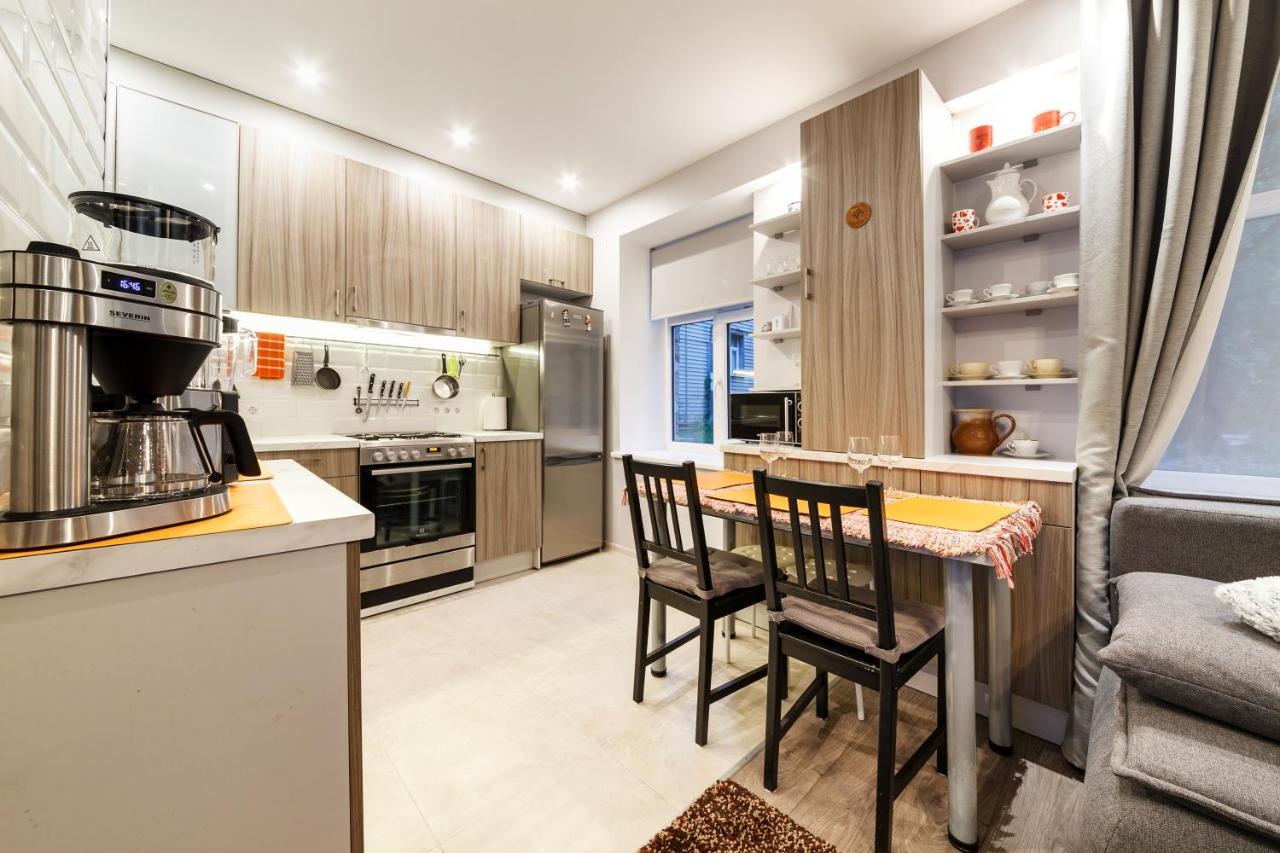 Parkcosylux Two Bedrooms Apart Free Parking Riga Bagian luar foto
