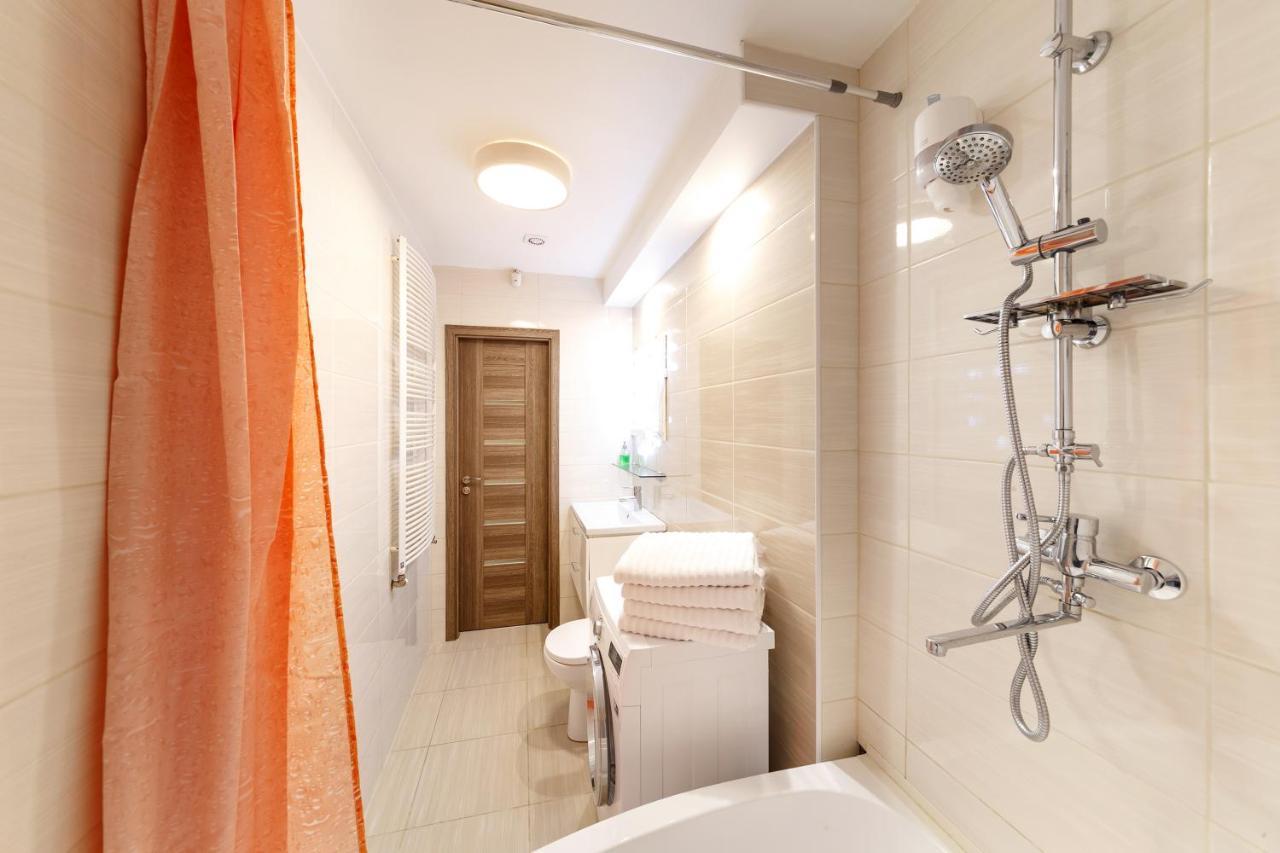 Parkcosylux Two Bedrooms Apart Free Parking Riga Bagian luar foto